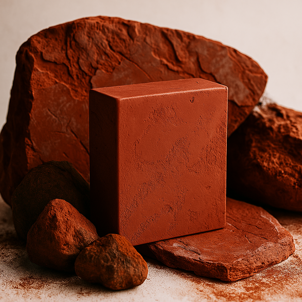 RED MOROCCAN CLAY SOAP BAR – Detox & Power Cleanse for Men